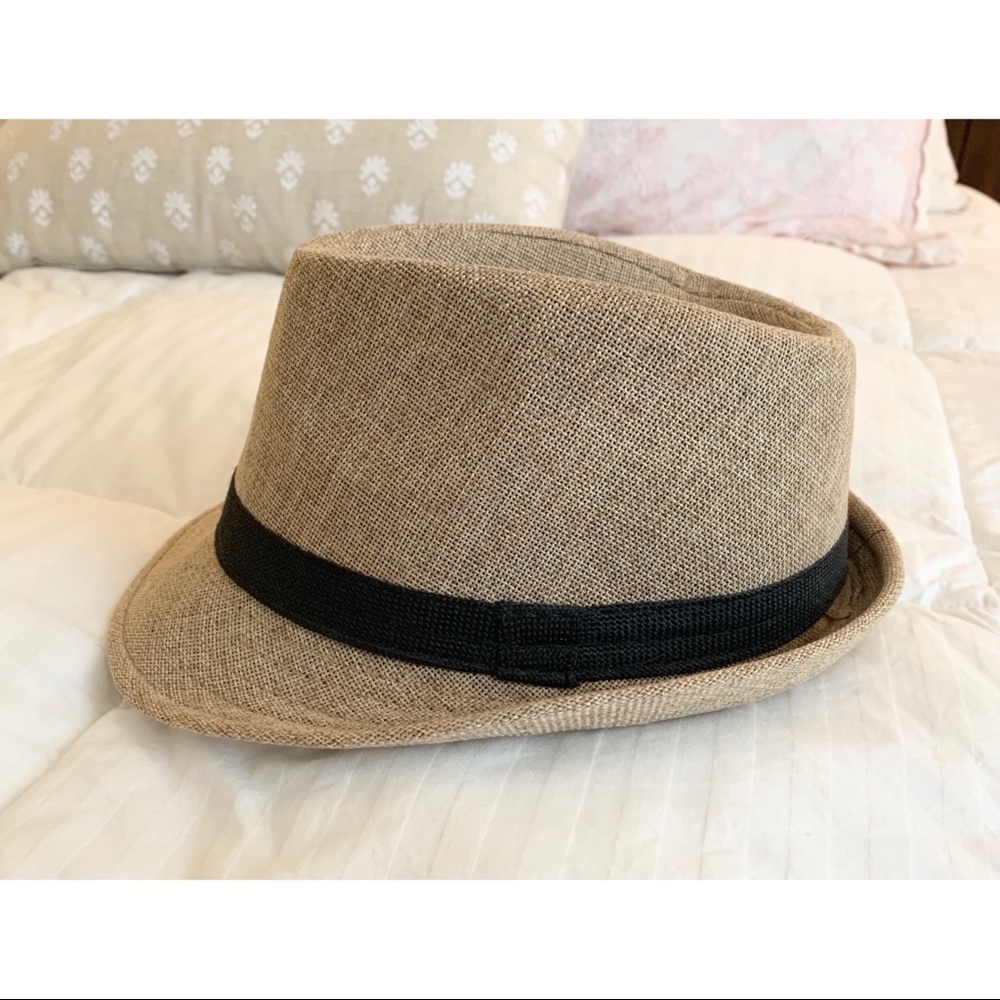 Tan Fedora Hat
